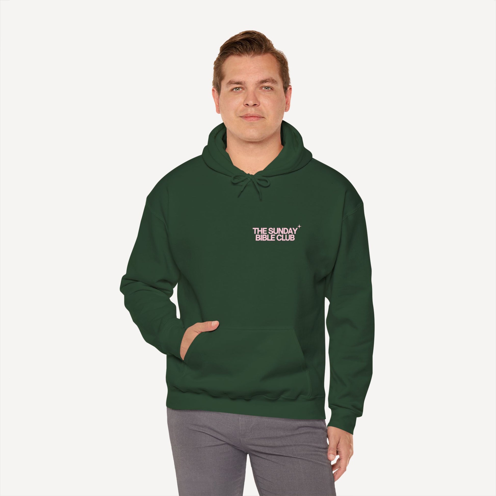 The Sunday Bible Club — Unisex Christian Hoodie